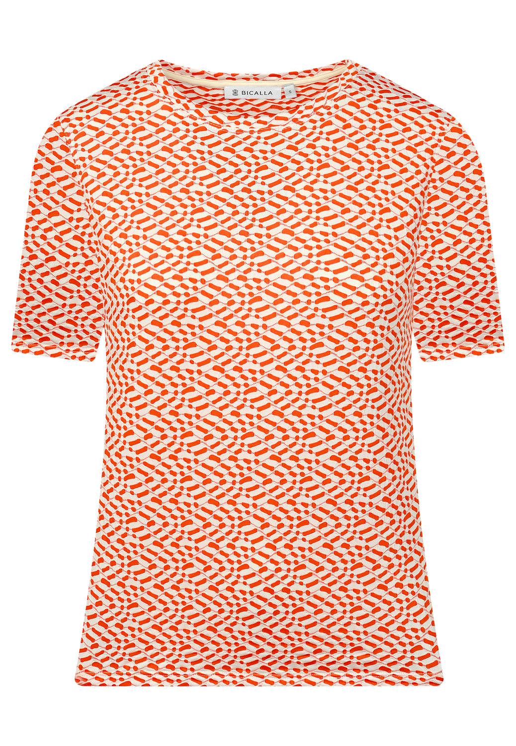 24304 Shirt Structure - 01/white-orange
